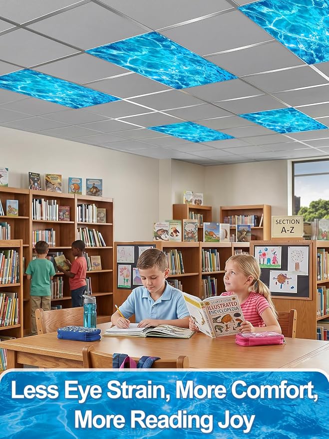 Fluorescent Light Covers with 10 Strong Magnets - Image 7