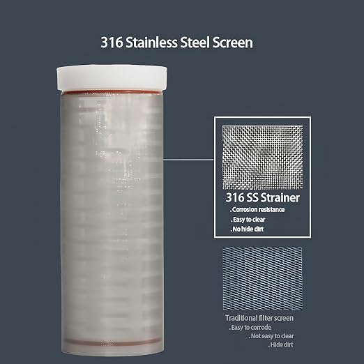 BUPUROTT Water Pump Strainer Inlet Filter - Image 4