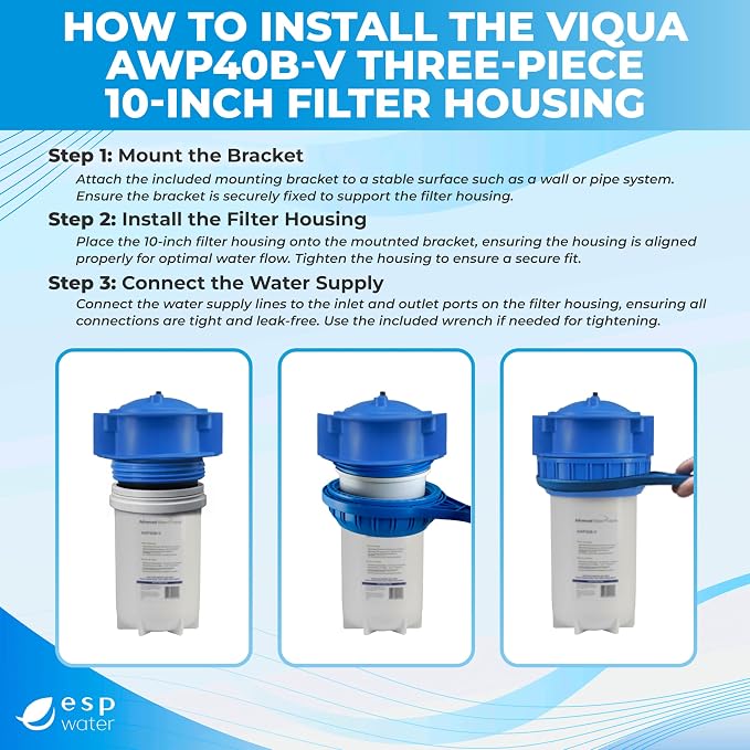 Viqua AWP40B-V Filter Housing Kit - Image 4