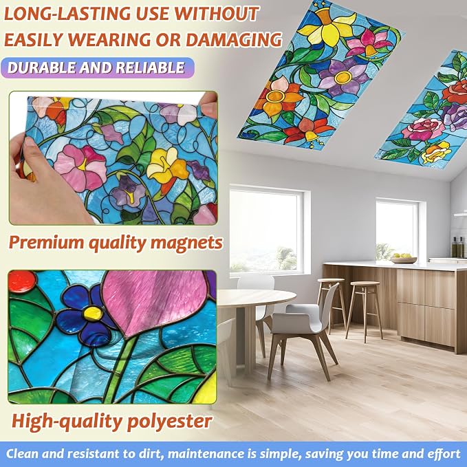 8Pcs Fluorescent Light Covers - Image 3