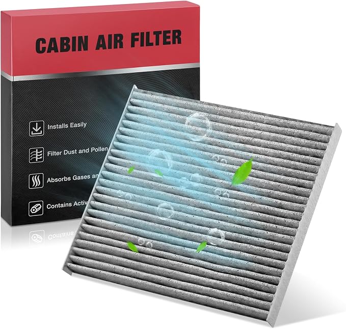 BDFHYK Cabin Air Filter w/Activated Carbon CF10133 Car Filter Compatible by BDFHYK
