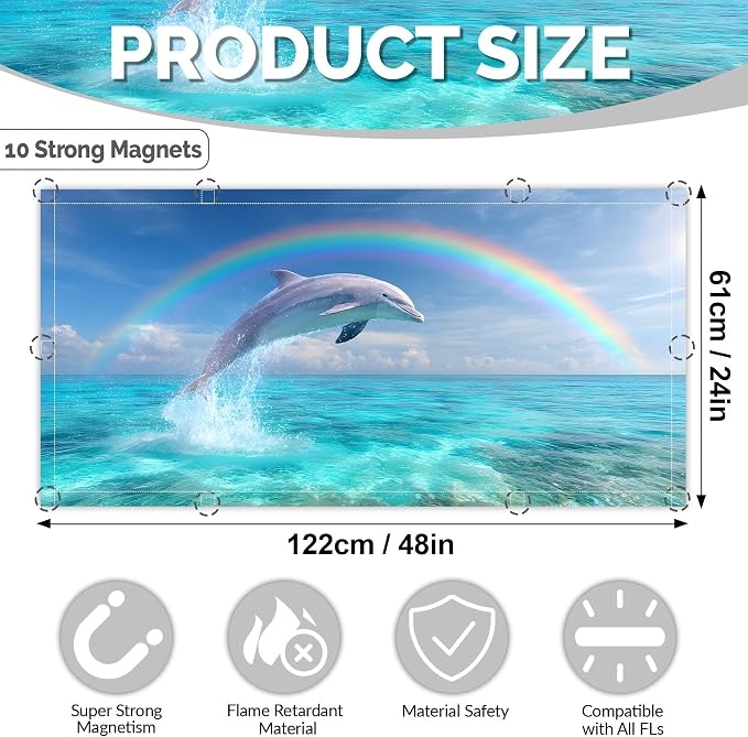 2 Pack Fluorescent Light Covers - Image 3