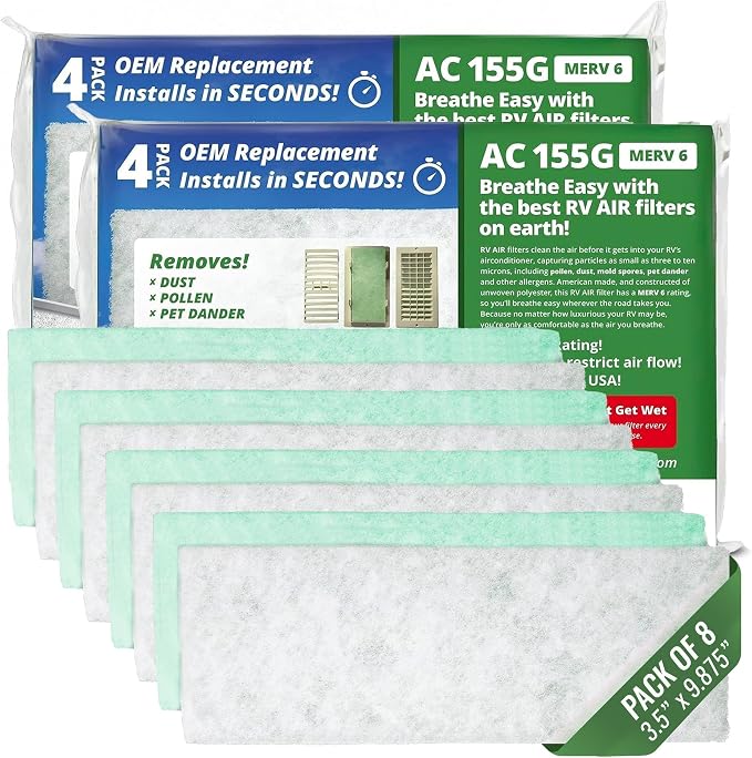 AC Filter - Air Conditioner Replacement Filters - RV Air Cleaner - Camper by RVAair