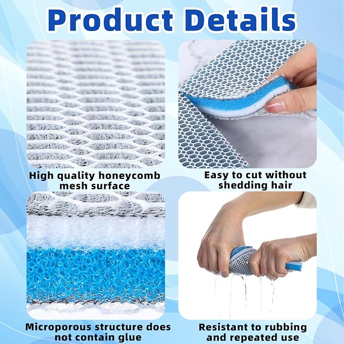 2 Pieces 8D Washable Air Filter Reusable Replacement Air Filter 30 x 20 Inch - Image 5