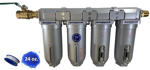 THB 4 Stage High Flow Industrial Ultra Clean Compressed Air Filter Dryer - Image 5