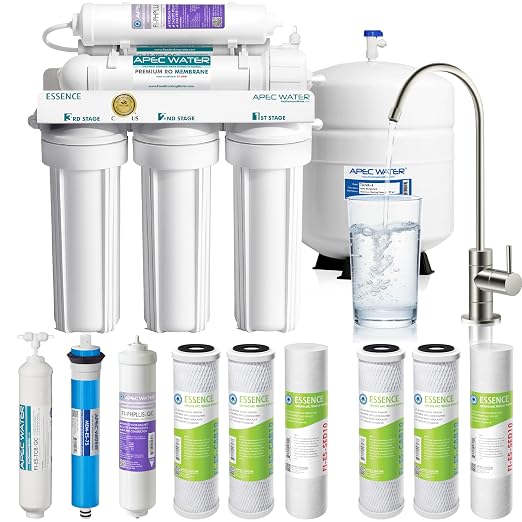 APEC Water Systems ROES-PH75 Essence Series Alkaline Mineral pH+ 75 GPD 6-Stage by APECWaterSystems