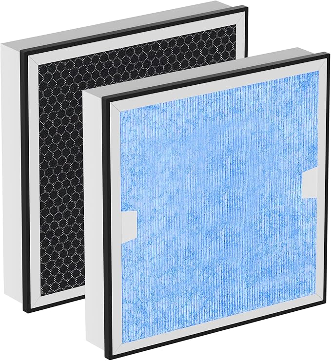 HEPA & Activated Carbon Filter Replacement Set Compatible by Carmerny