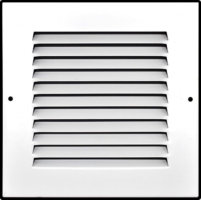 Fits 6x6 Duct Opening | Steel Return Air Grille by Handua | Vent Cover Grill - Image 3