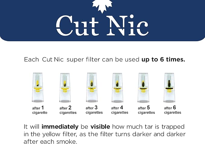 8 Hole Easy Draw Disposable Cigarette Filters - Image 5
