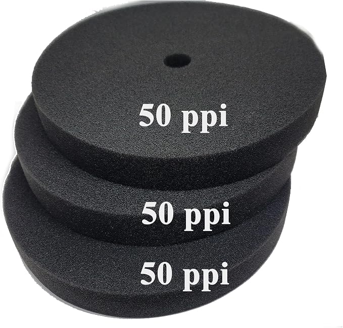 Aquarium Pond 5 Gallon Bucket DIY Bio Sponge Filter Media Pad Rounded 11x11 - Image 3