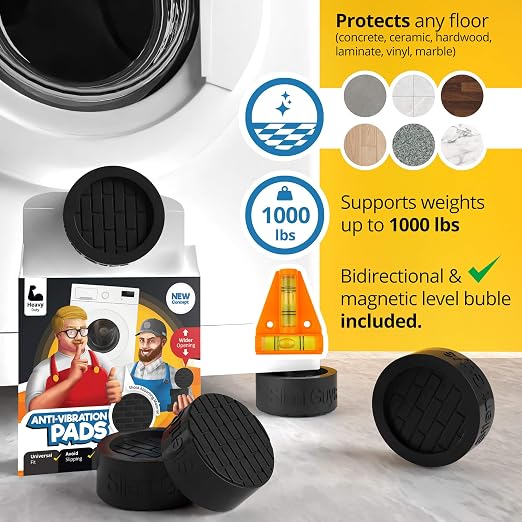 Silent Guys Heavy Duty Anti Vibration Pads - Image 4
