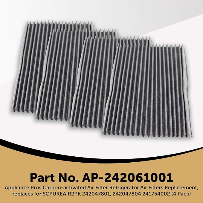 Appliance Pros Carbon-activated Air Purifier Filter Replacement, Refrigerator - Image 2