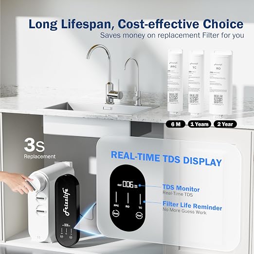 Frizzlife 600GPD Reverse Osmosis Water Filter System, NSF/ASNI 58&53&42&372 - Image 5