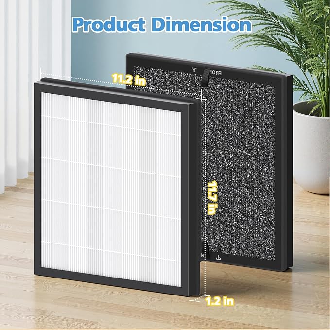 HAP605 Replacement Filter 2 Pack, Air Purifier Replacement Filter - Image 4