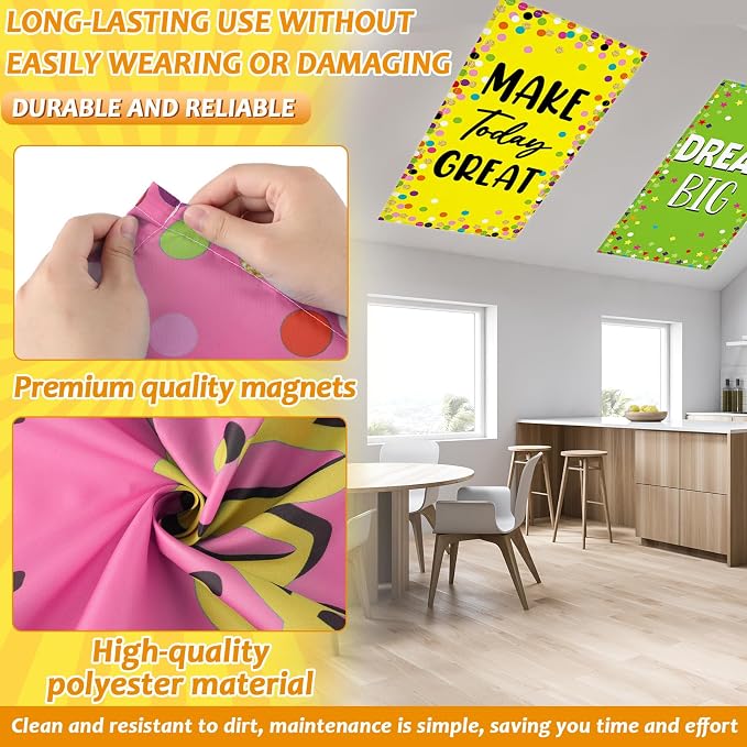 6 Pcs Fluorescent Light Covers - Image 3