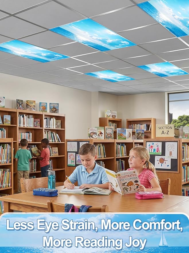 Fluorescent Light Covers with 10 Strong Magnets - Image 6