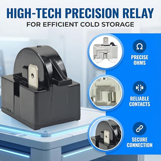 1 Pack QP2-4.7 QP2-4R7 4.7 Ohm Refrigerator 1 Pin PTC Start/Starter Relay - Image 4