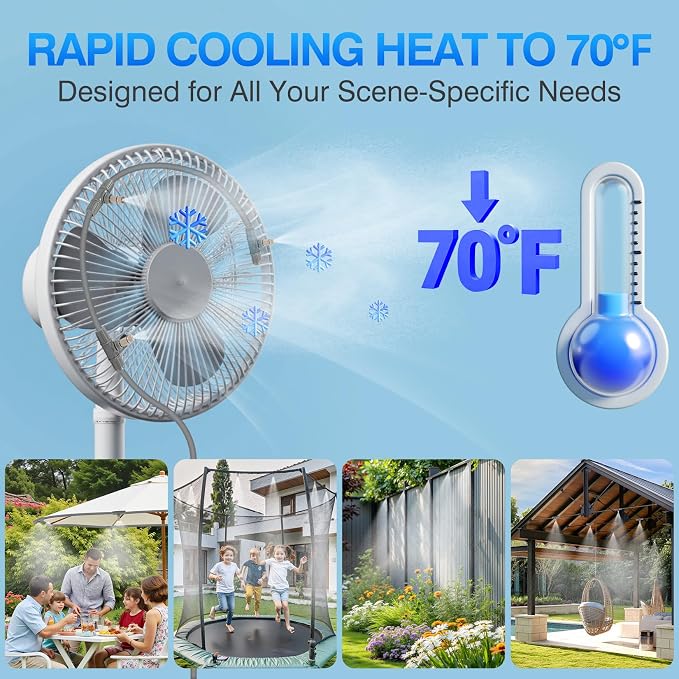 40FT Misters for Outside Patio - Image 4