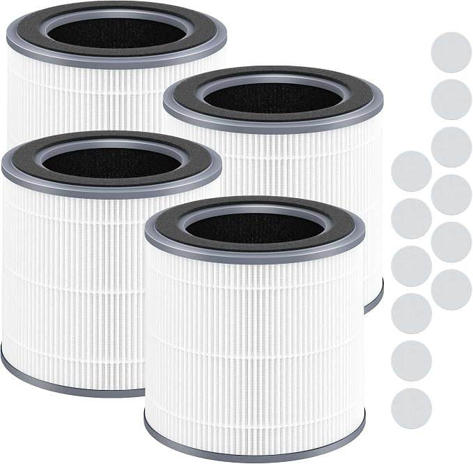 4 Packs HH001 Filter Replacement by XBWW