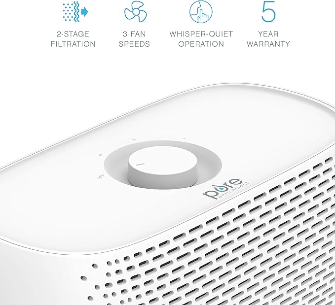 Pure Enrichment PureZone Breeze Tabletop 2-in-1 Air Purifier - Image 5