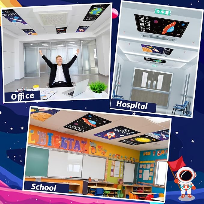 6 Pcs Fluorescent Light Covers - Image 5