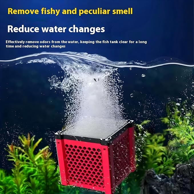 2PCS Pure Cube Water Trough Filter-New, Eco-Aquarium Water Trough Purifier Cubes - Image 5