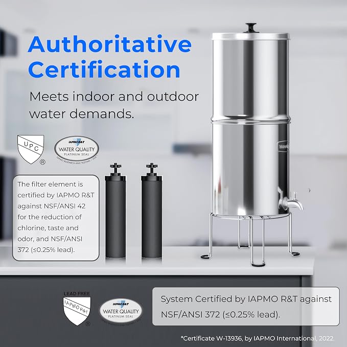 Waterdrop Gravity-fed Water Filter System, NSF/ANSI 42&372 Standard, - Image 2