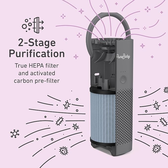 Pure Enrichment PureBaby On-the-Go Air Purifier - Image 5