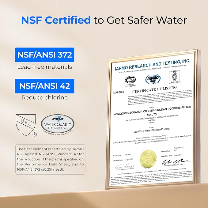 Waterdrop 2.25G Gravity Water Filter System, NSF/ANSI 42&372 Standard, - Image 4
