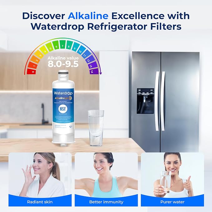 Waterdrop Alkaline DA97-17376B Water Filter, Enhances pH, Replacement - Image 3