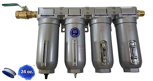THB 4 Stage High Flow Industrial Ultra Clean Compressed Air Filter Dryer - Image 4