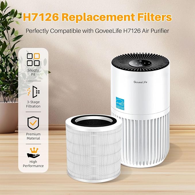 2 Pack H7126 Replacement Filters Compatible - Image 2