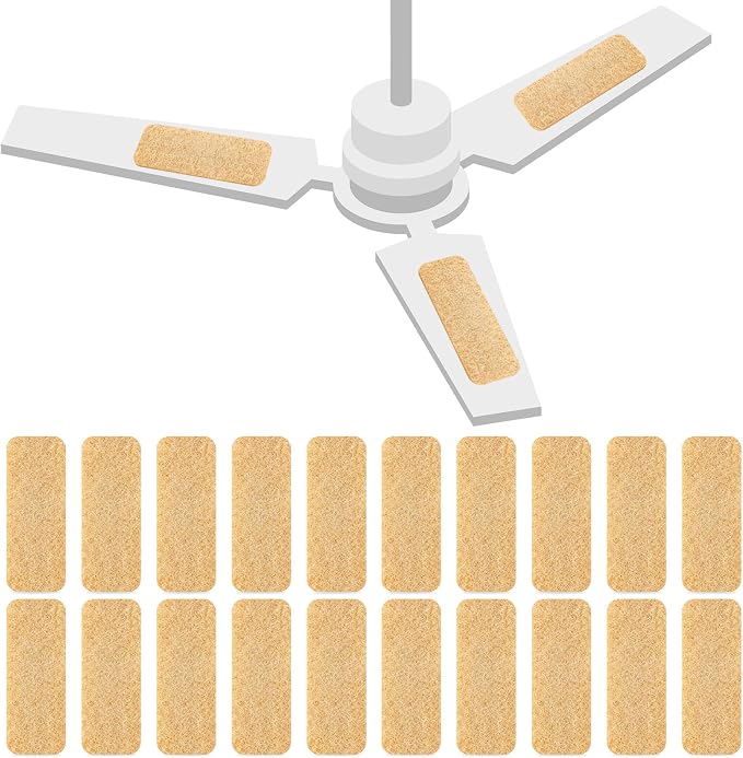 Tuanse 20 Pack Ceiling Fan Filters by Tuanse