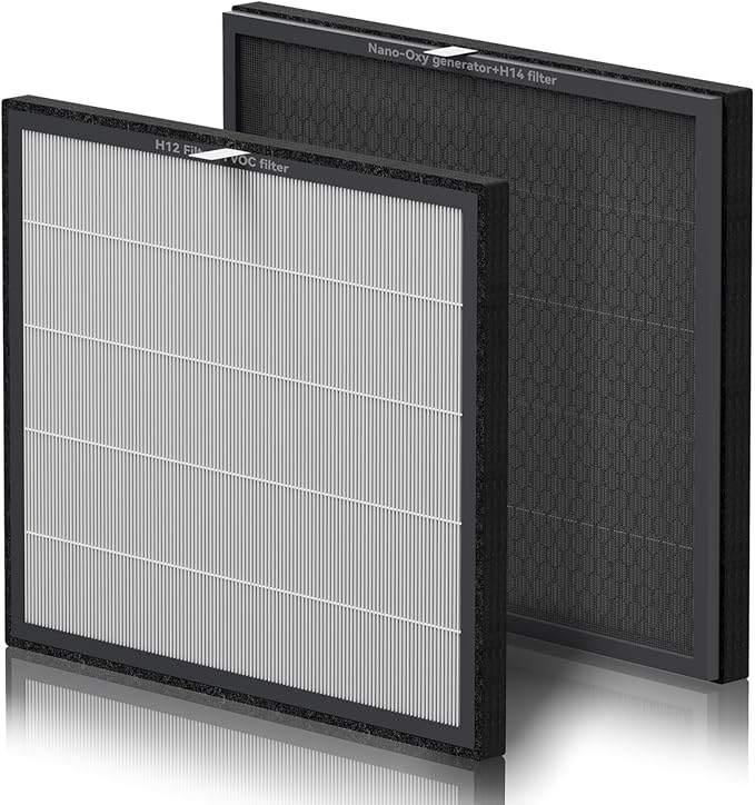 BURTRAN F30 Air Purifier Replacement Filter Set by BURTRAN