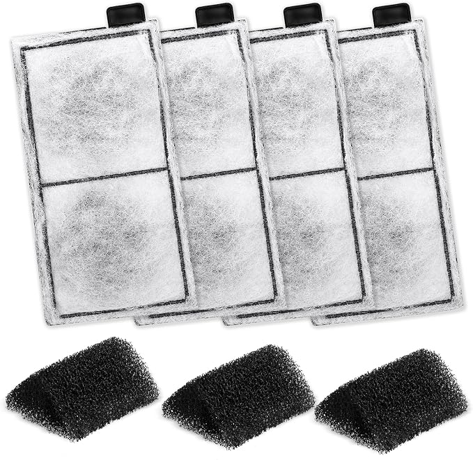 hygger HG009 Aquarium Filter Replacement Carbon Filter Cartridges 4 Pcs by hygger