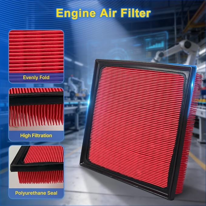 Cabin & Engine Air Filter Kit for 2016-2018 Rav4 2.5L - Image 5
