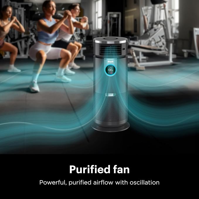Shark HC451 3-in-1 Clean Sense Air Purifier, Heater & Fan, HEPA Filter - Image 5