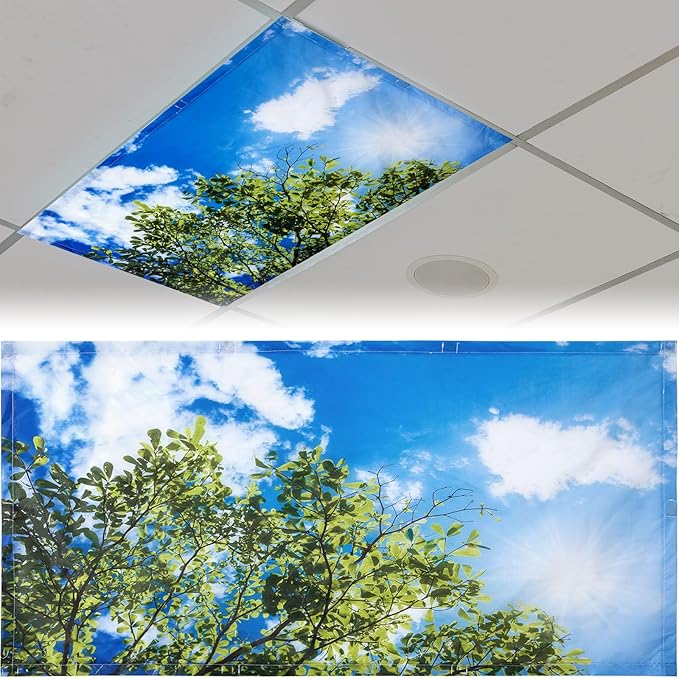Patelai 4 x 2 Feet Fabric Fluorescent Light Cover by Patelai