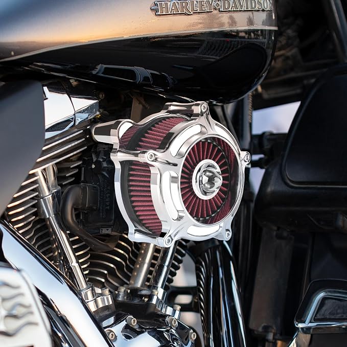 Air Filter Cleaner for Harley Davidson Softail Touring Street Road King Glide - Image 2