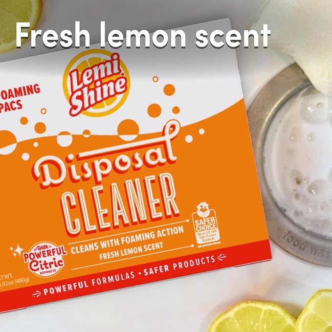Lemi Shine Foaming Garbage Disposal Cleaner and Deodorizer - Image 4