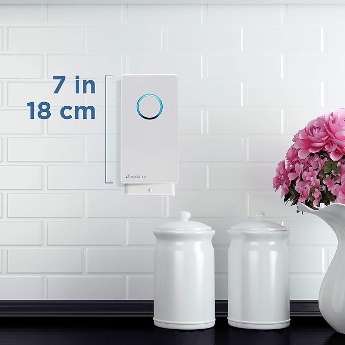 Germ Guardian GG1100W 7” Pluggable Small Air Purifier, Small Room Wall Air - Image 3