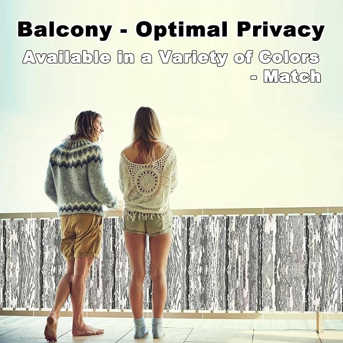 Fence Privacy Screen 2.5' x 16.4' UV Protection Weather Resistant Waterproof - Image 2