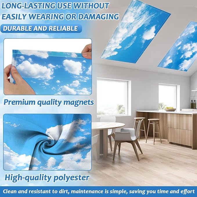 12 Pcs Fluorescent Light Covers - Image 3