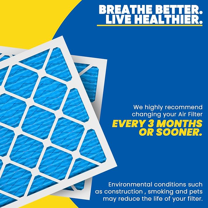 Maycold 16x25x1 MERV 11 Furnace Air Filter, High-Performance HVAC AC Filters - Image 6