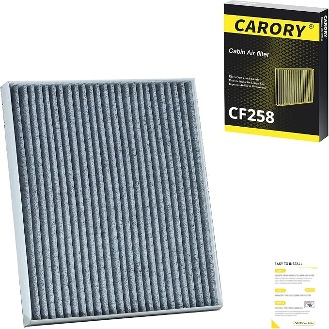 CARORY Cabin Air Filter w/Activated Carbon by Carory