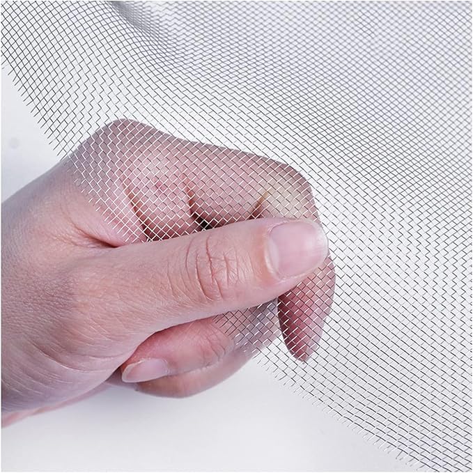 Stainless Steel Woven Wire Mesh, 304 Metal Mesh Sheet, 16 Mesh, Anti-Rust & by Unknown