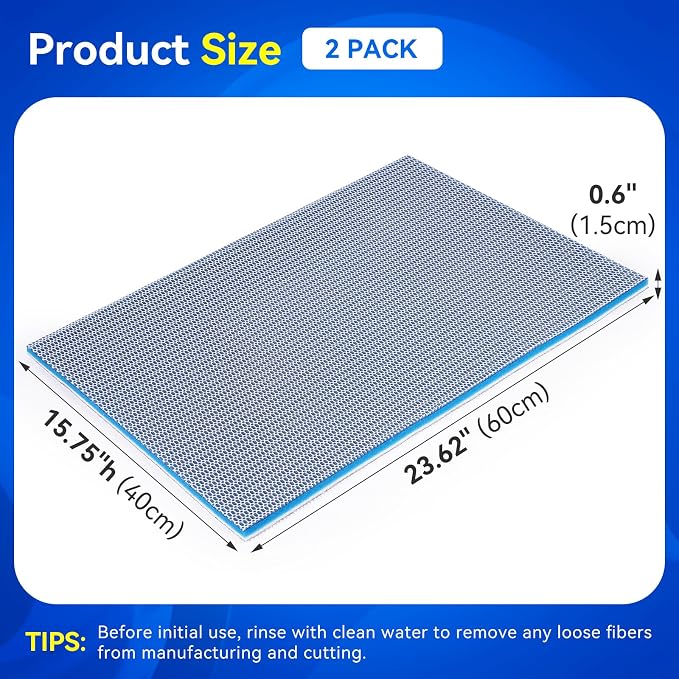 Borlech 8-Layer Fast-Acting Aquarium Filter Pad - Image 9