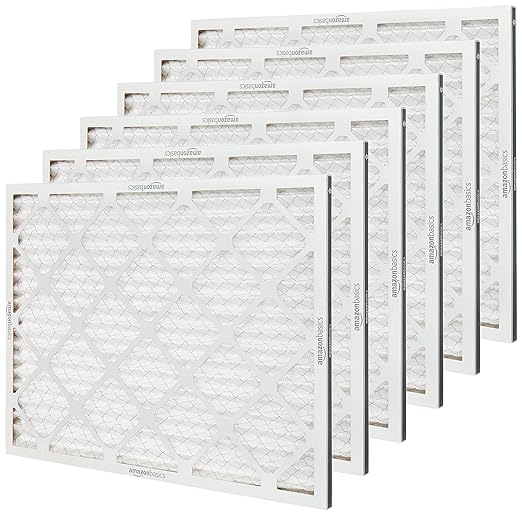 Amazon Basics 20x25x1 Air Filter 6-Pack, MERV 8 AC Furnace Filters, Removes Dust - Image 3