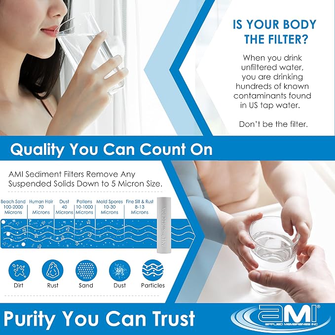 APPLIED MEMBRANES INC. Whole House Water Filter Replacement Filter Cartridge - Image 7