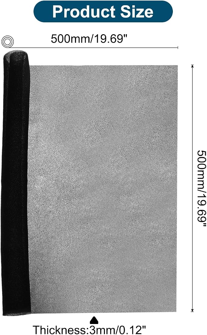 PATIKIL 20" x 20" x 0.1" Air Conditioner Filter Replacement - Image 2